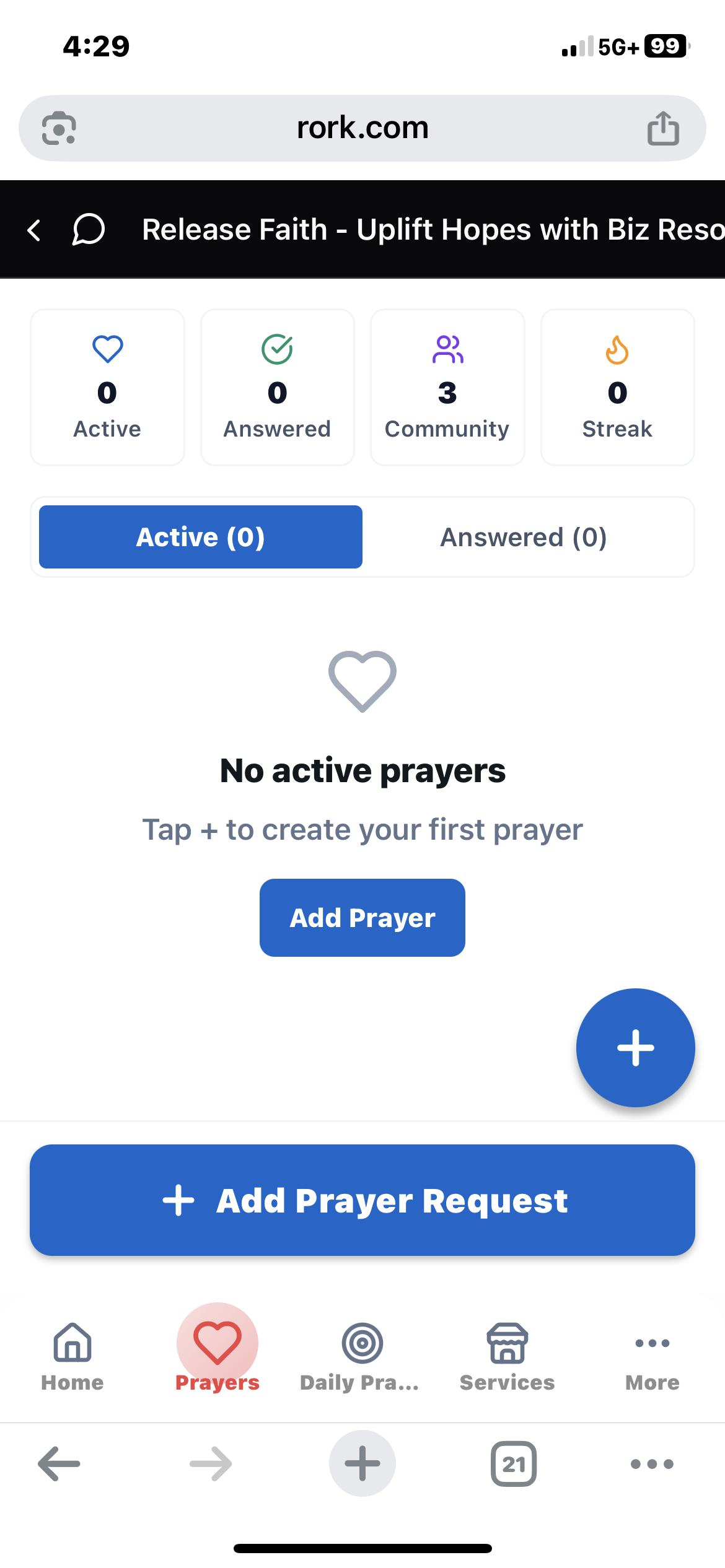 Prayer Journal ✍️